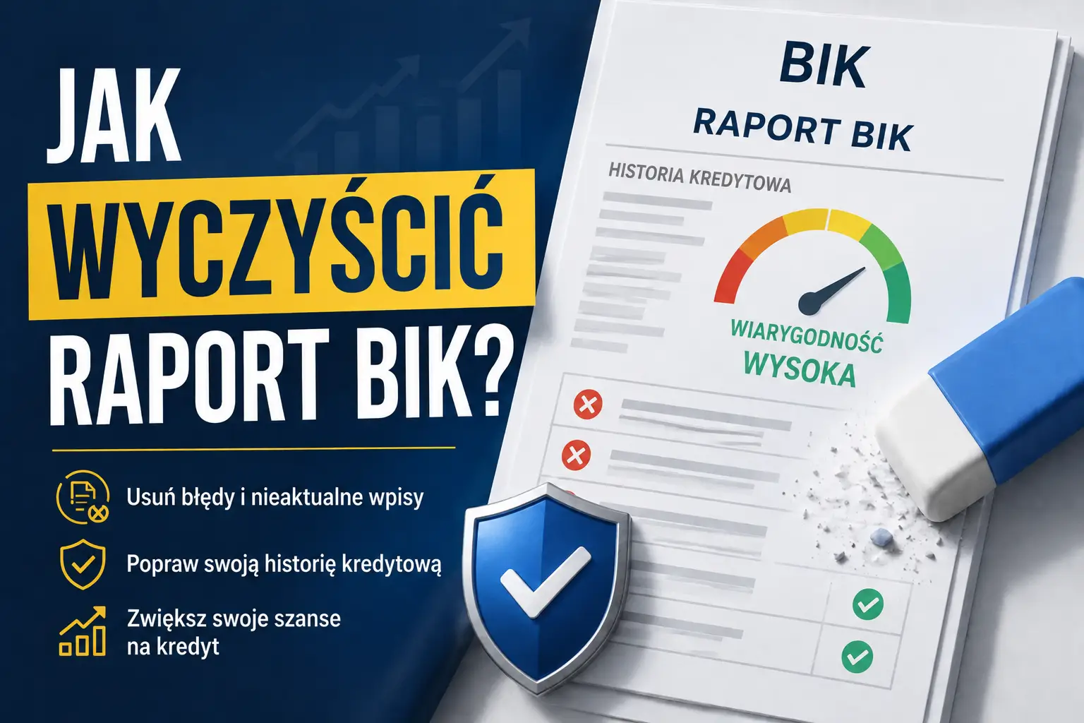Jak wyczyścić rapory bik