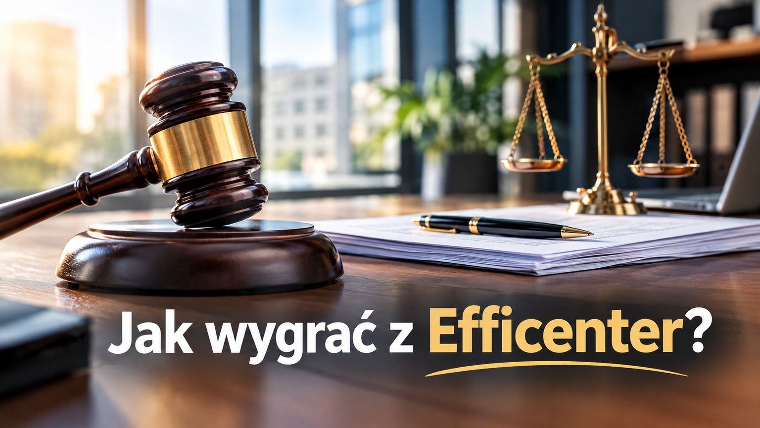 Jak wygrać z Efficenter w sądzie – poradnik dla pozwanych