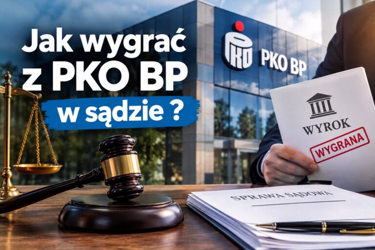 Jak wygrać z PKO BP w sądzie? Poradnik dla pozwanych