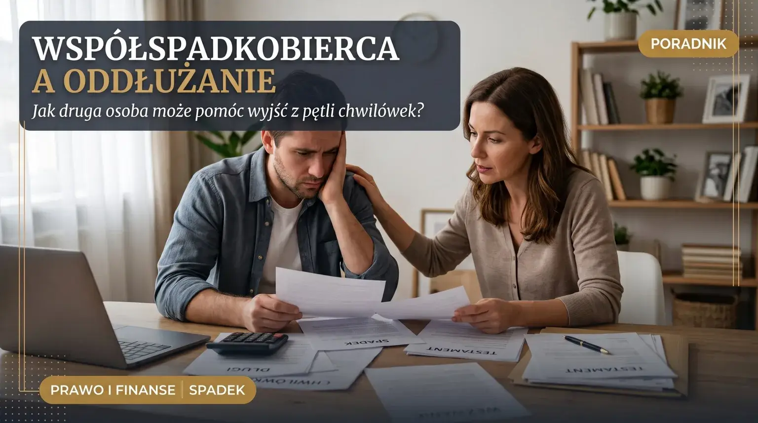 Współspadkobierca a oddłużanie – jak druga osoba może pomóc wyjść z pętli chwilówek